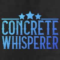 Concrete Whisperer Construction Worker Gift Golf Towel