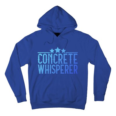 Concrete Whisperer Construction Worker Gift Hoodie