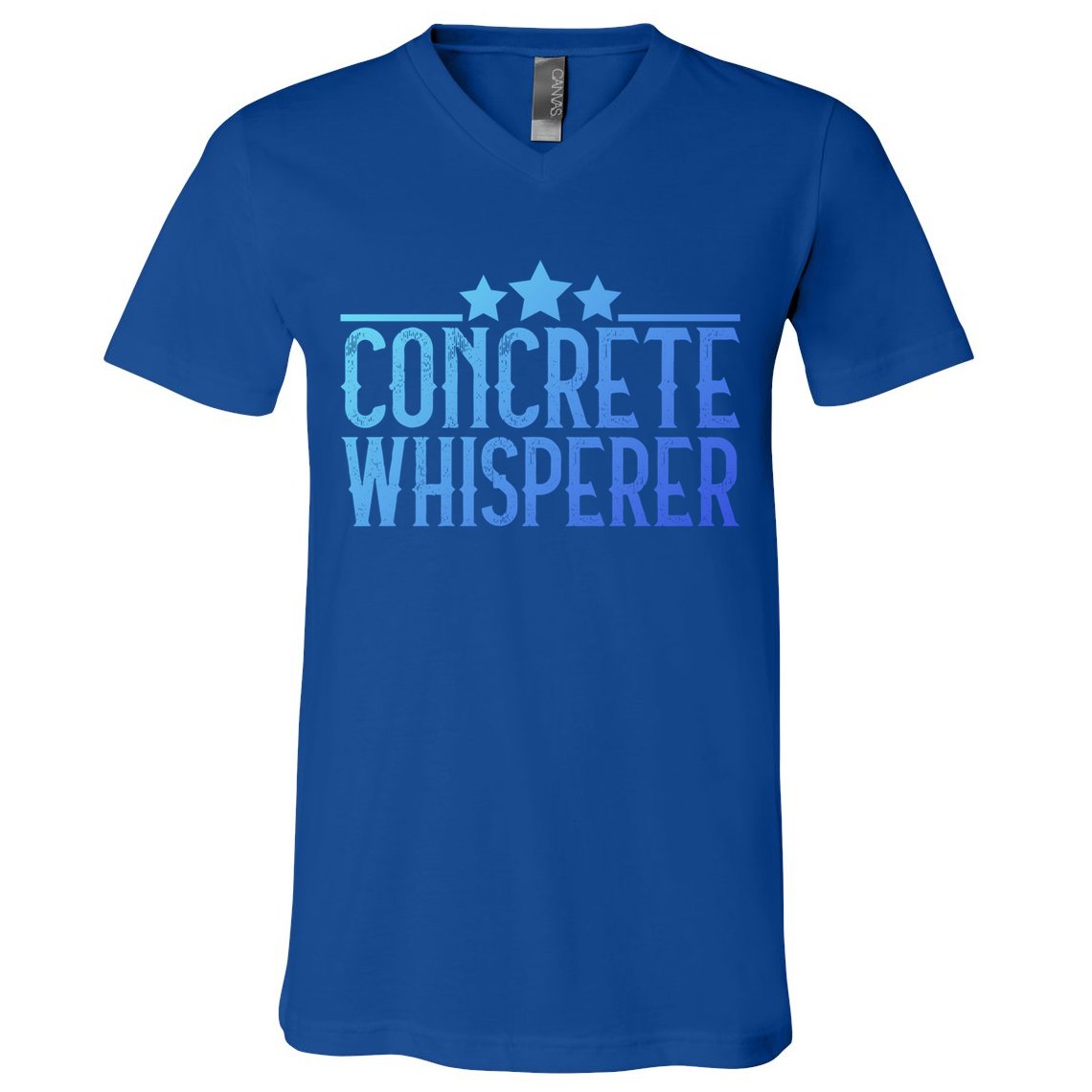 Concrete Whisperer Construction Worker Gift V-Neck T-Shirt