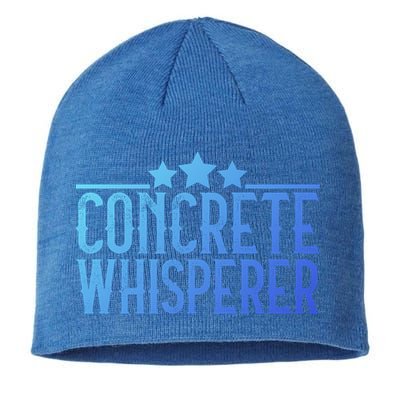 Concrete Whisperer Construction Worker Gift Sustainable Beanie