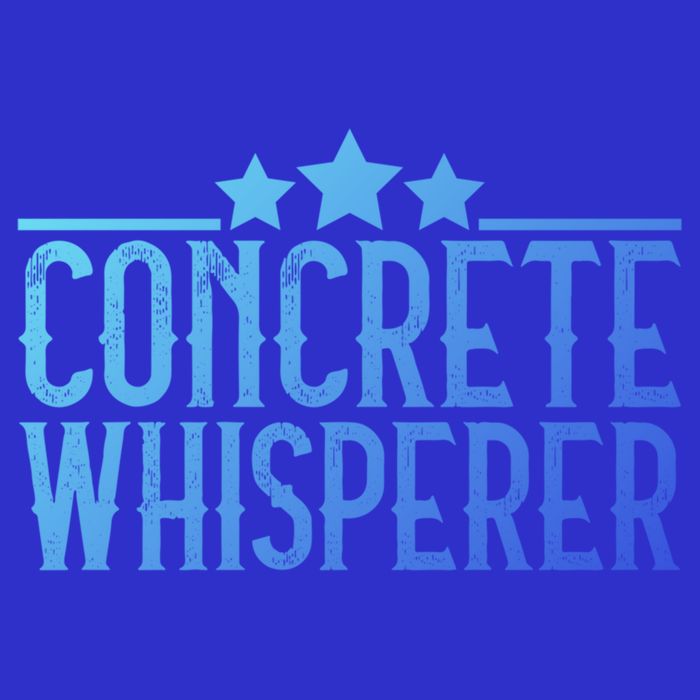 Concrete Whisperer Construction Worker Gift Poster