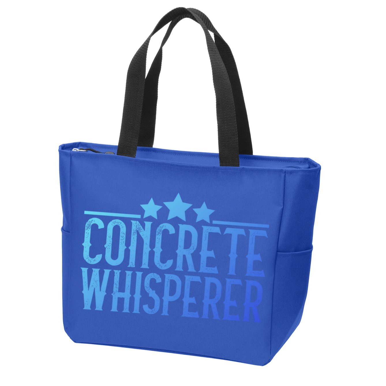 Concrete Whisperer Construction Worker Gift Zip Tote Bag