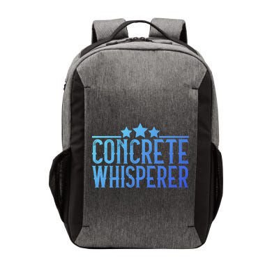 Concrete Whisperer Construction Worker Gift Vector Backpack