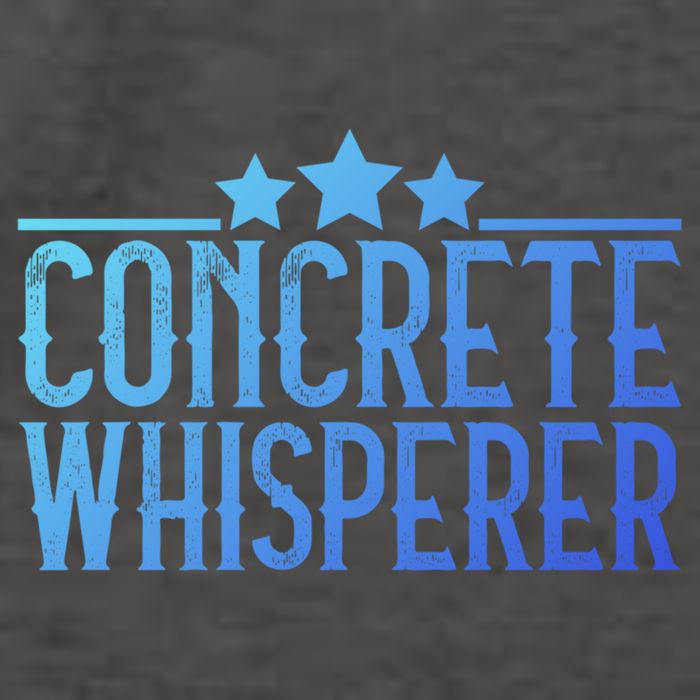 Concrete Whisperer Construction Worker Gift Vector Backpack
