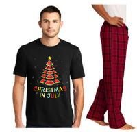 Cute Watermelon Christmas Tree Christmas In July Watermelon Pajama Set