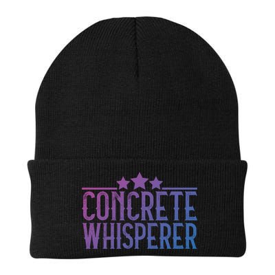 Concrete Whisperer Construction Worker Gift Beanie