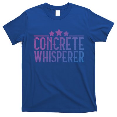 Concrete Whisperer Construction Worker Gift T-Shirt
