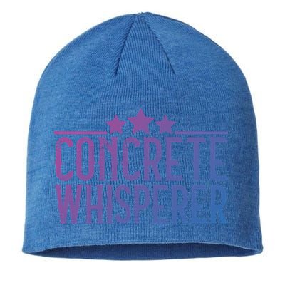 Concrete Whisperer Construction Worker Gift Sustainable Beanie