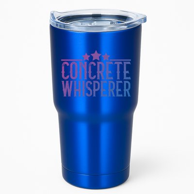 Concrete Whisperer Construction Worker Gift Tumbler