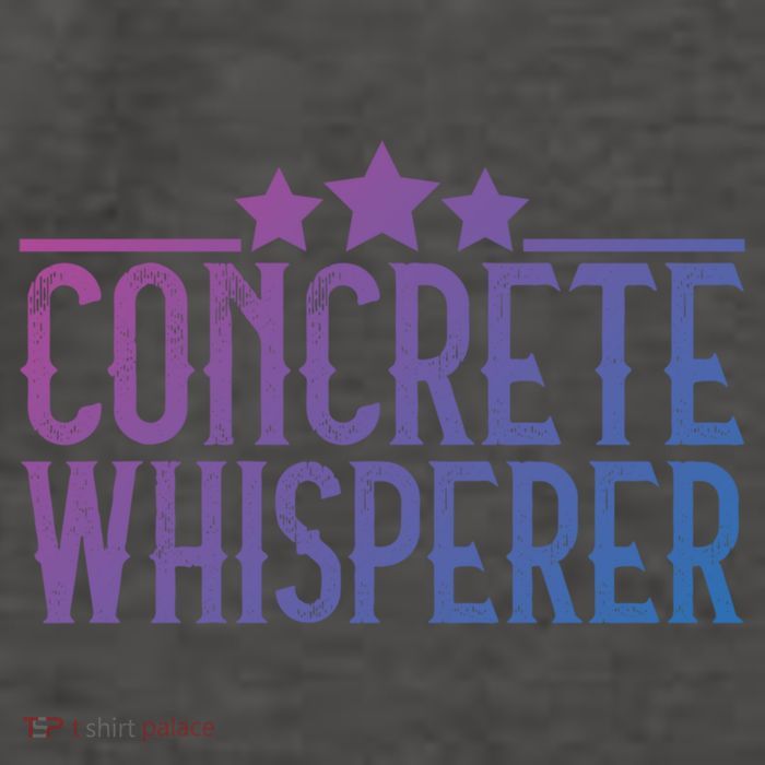 Concrete Whisperer Construction Worker Gift Vector Backpack