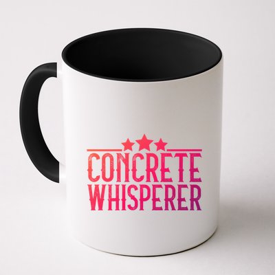 Concrete Whisperer Construction Worker Gift Mug