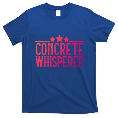 Concrete Whisperer Construction Worker Gift T-Shirt