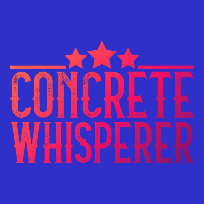 Concrete Whisperer Construction Worker Gift Button