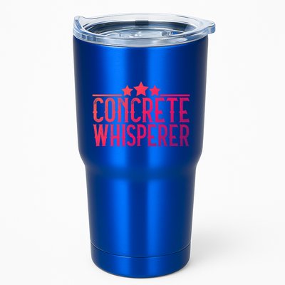Concrete Whisperer Construction Worker Gift Tumbler