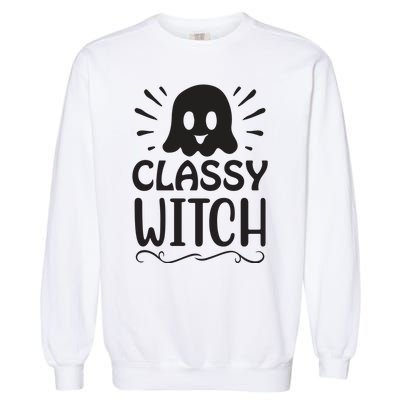 Classy Witch Garment-Dyed Sweatshirt