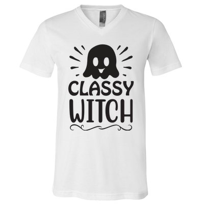 Classy Witch V-Neck T-Shirt