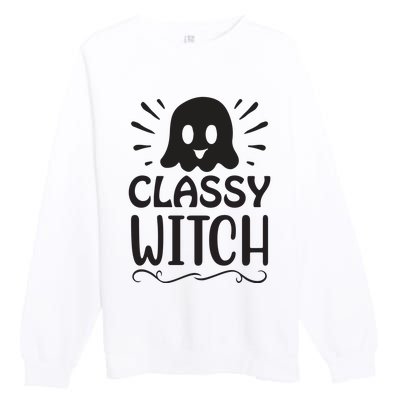 Classy Witch Premium Crewneck Sweatshirt