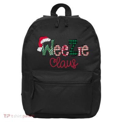 Christmas Weezie Claus Pajama Suit Santa Hat Xmas 16 in Basic Backpack