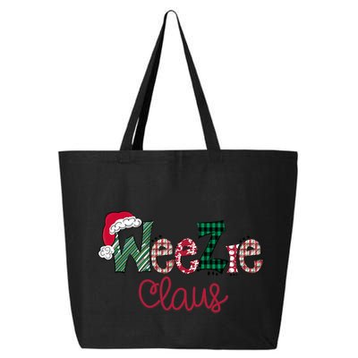 Christmas Weezie Claus Pajama Suit Santa Hat Xmas 25L Jumbo Tote