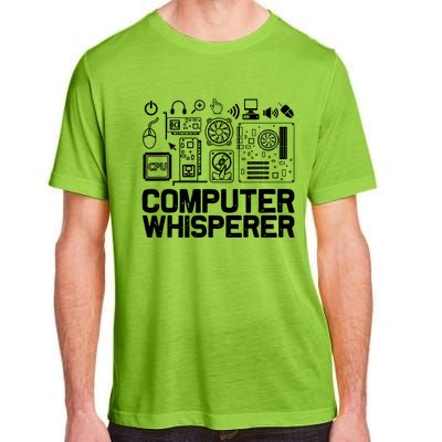 Computer Whisperer Adult ChromaSoft Performance T-Shirt