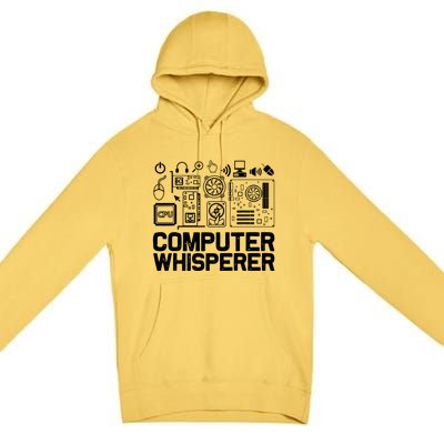 Computer Whisperer Premium Pullover Hoodie