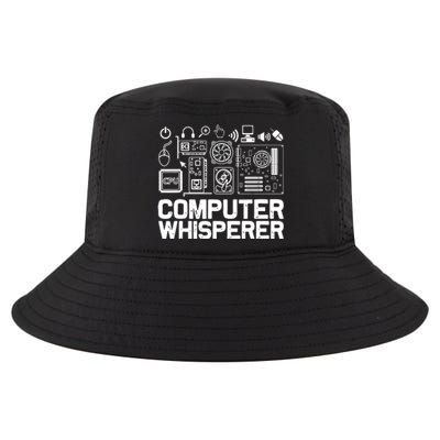 Computer Whisperer Cool Comfort Performance Bucket Hat