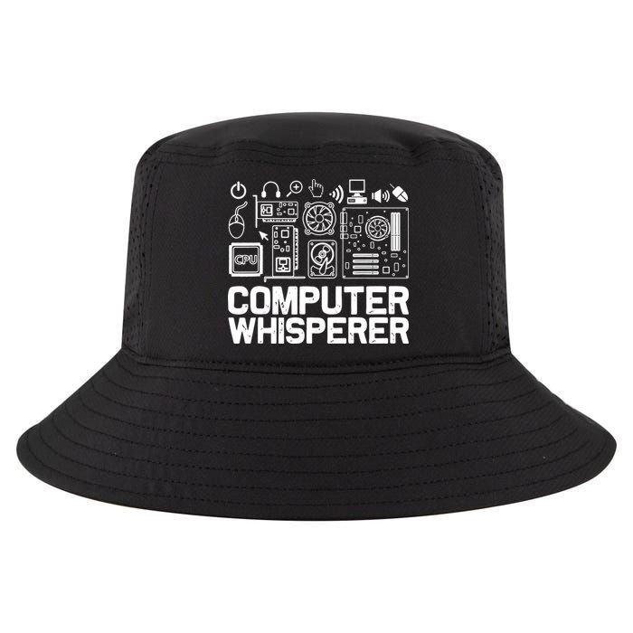 Computer Whisperer Cool Comfort Performance Bucket Hat