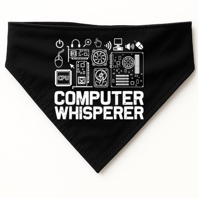 Computer Whisperer USA-Made Doggie Bandana