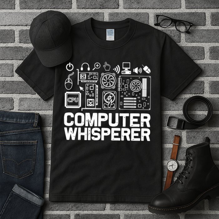 Computer Whisperer Tall T-Shirt