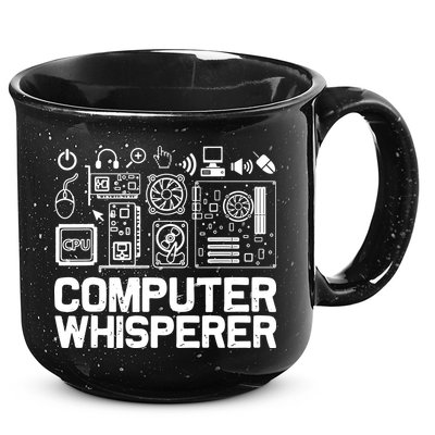 Computer Whisperer 15oz Campfire Ceramic Mug