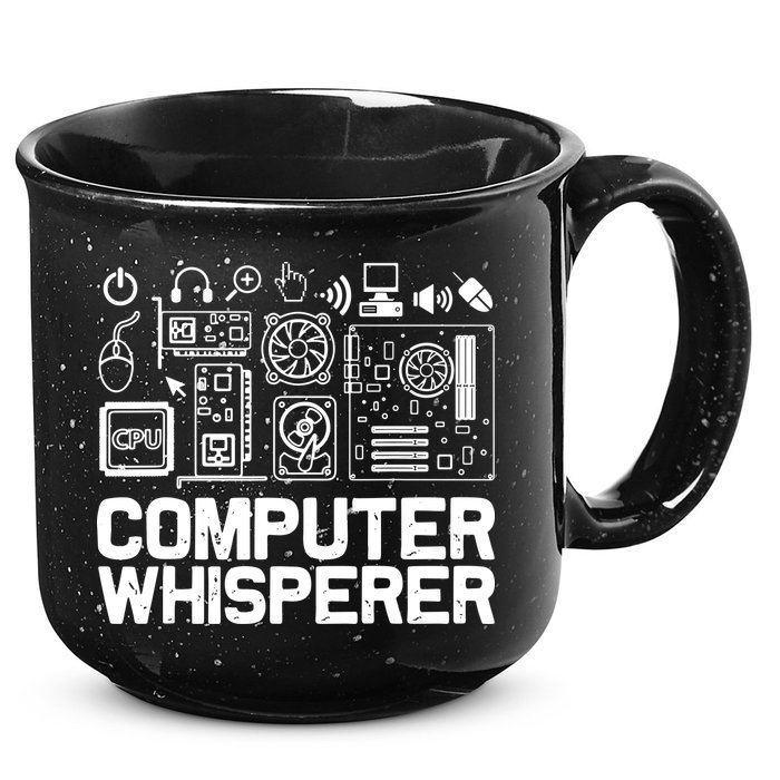 Computer Whisperer 15oz Campfire Ceramic Mug