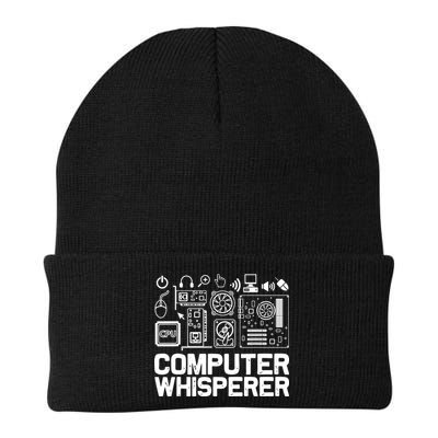 Computer Whisperer Knit Cap Winter Beanie