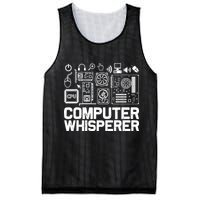 Computer Whisperer Mesh Reversible Basketball Jersey Tank