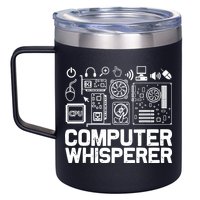 Computer Whisperer 12oz Stainless Steel Coffee Mug