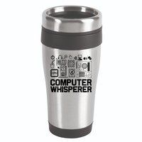 Computer Whisperer 16oz Travel Tumbler