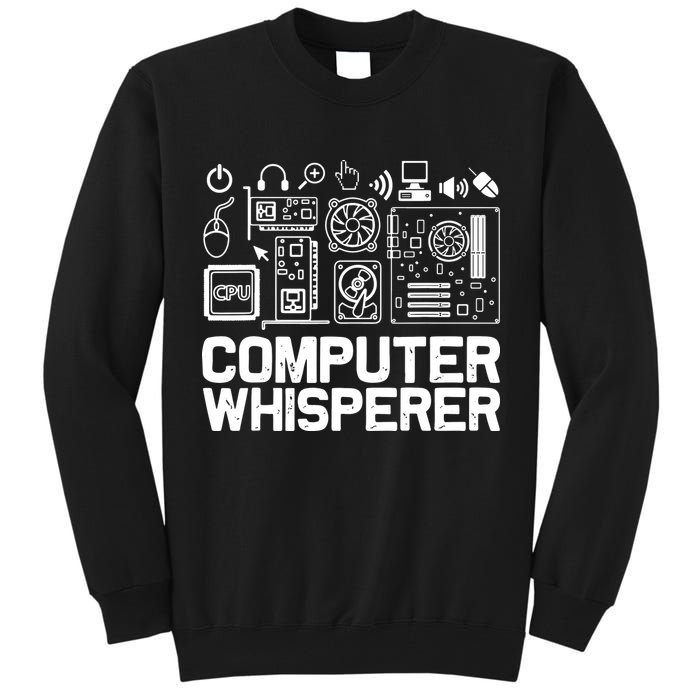 Computer Whisperer Tall Sweatshirt