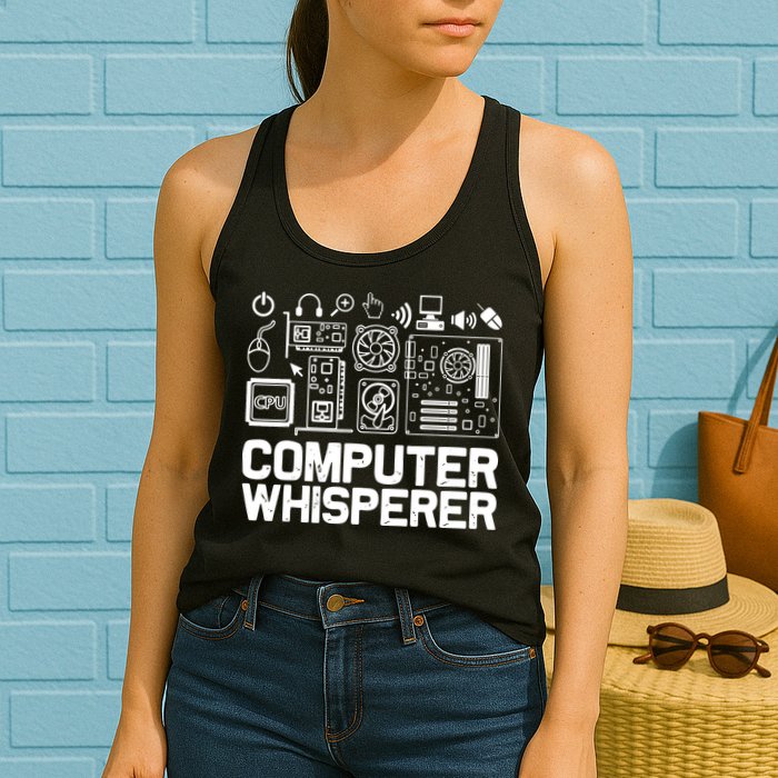 Computer Whisperer Womens Tank Top