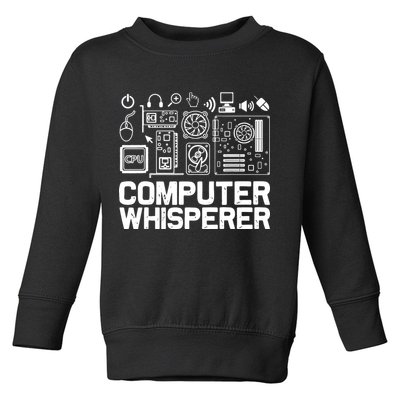 Computer Whisperer Toddler Sweatshirt