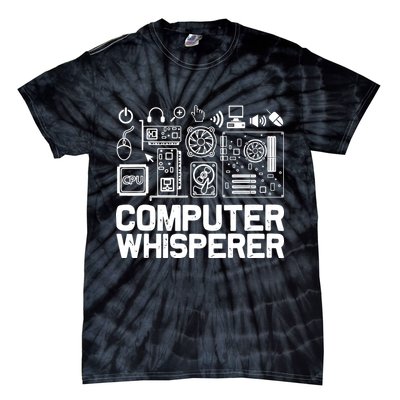 Computer Whisperer Tie-Dye T-Shirt