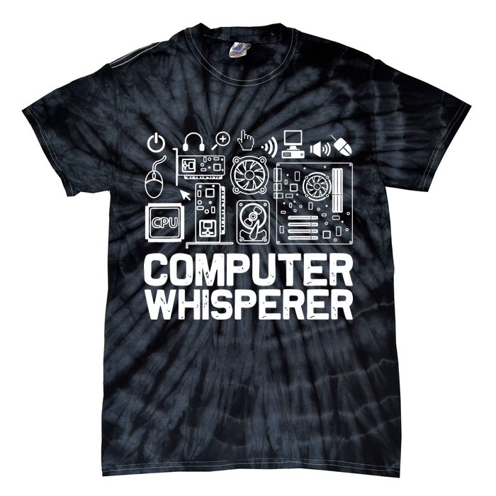 Computer Whisperer Tie-Dye T-Shirt