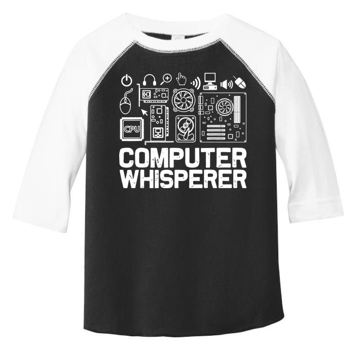 Computer Whisperer Toddler Fine Jersey T-Shirt