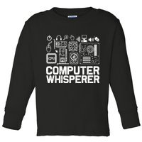 Computer Whisperer Toddler Long Sleeve Shirt