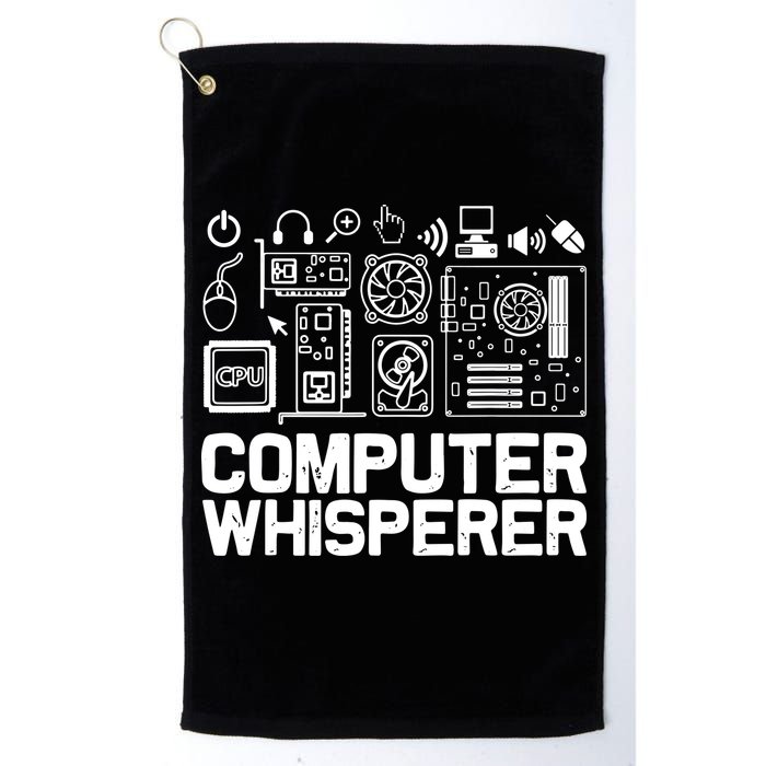 Computer Whisperer Golf Towel