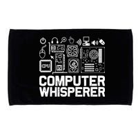 Computer Whisperer Microfiber Hand Towel