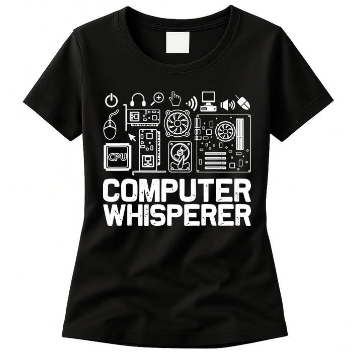 Computer Whisperer Womens T-Shirt