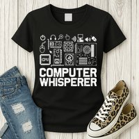 Computer Whisperer Womens T-Shirt