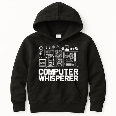 Computer Whisperer Kids Hoodie