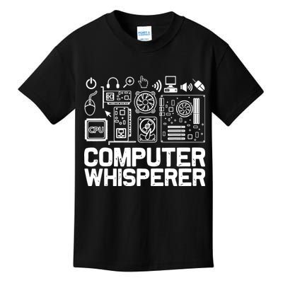 Computer Whisperer Kids T-Shirt