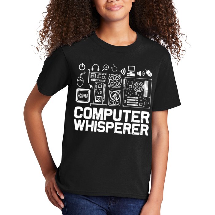 Computer Whisperer Kids T-Shirt