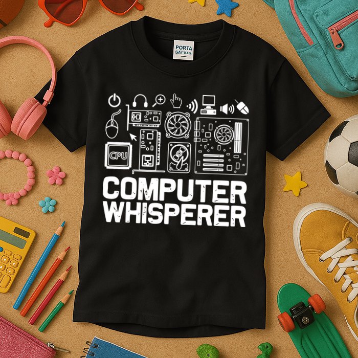 Computer Whisperer Kids T-Shirt